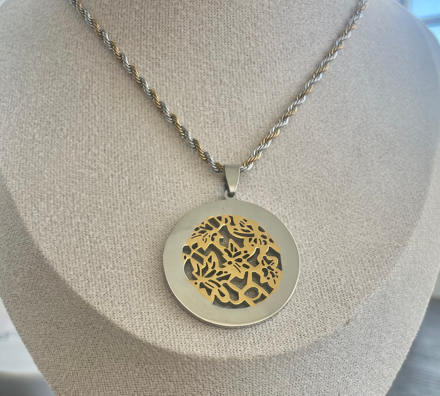 Sundial Necklace