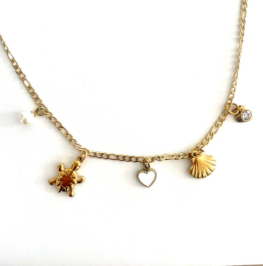 Coastal Keepsake Charm Necklace
