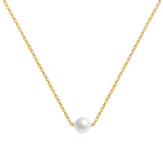 Single Pearl Necklace